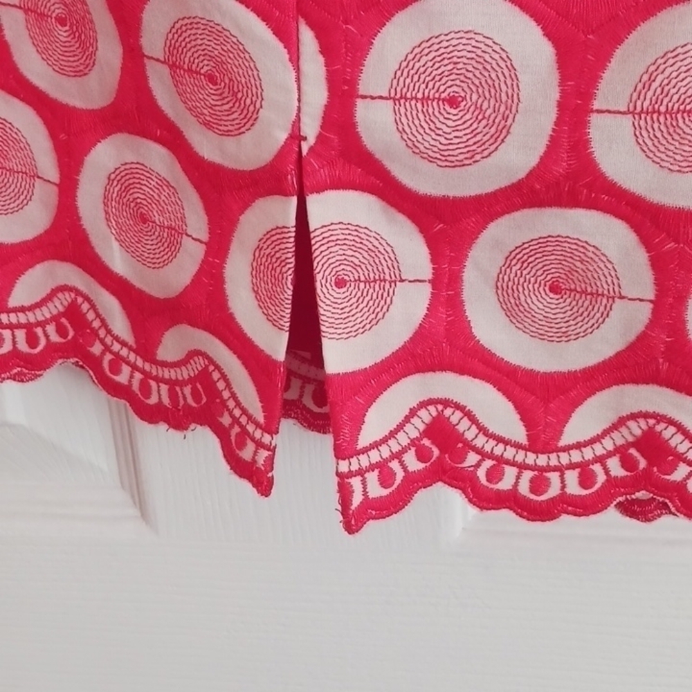 Antonio Melani fully lined Orange and white skirt - Picture 8 of 11